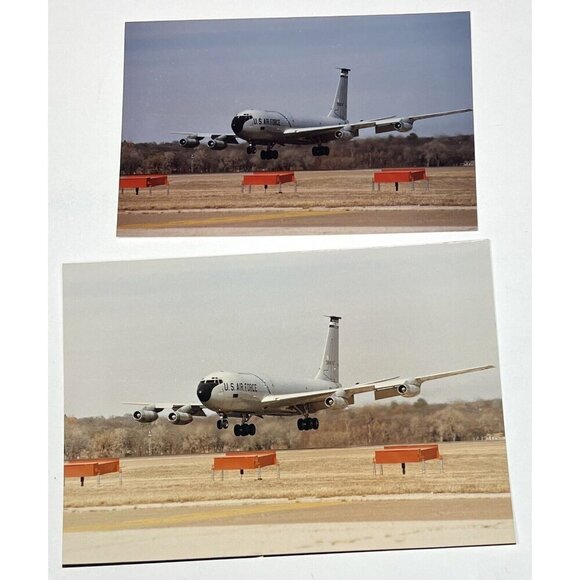 VTG LOT 10 USAF Plane PHOTOS & Original Receipt Refueling Bombardment Squadrons - Picture 2 of 6